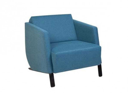 Luxurious Blue Armchair Designer Living Room Single-Seater Comfort Chair